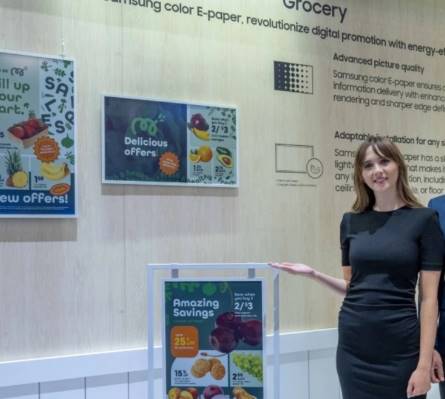 Samsung introduces its first Color E-Paper TV designed for advertising outdoors-used-mobile-photo-bangladesh-buy-sale-exchange-shop